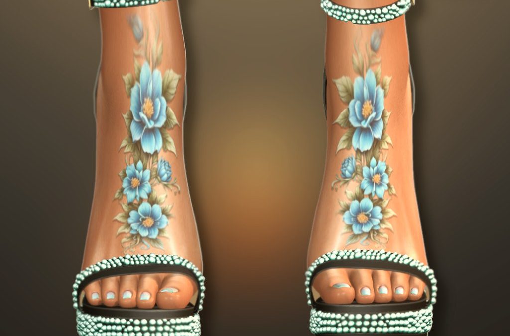 Secondlife Foot Tattoo Alisete