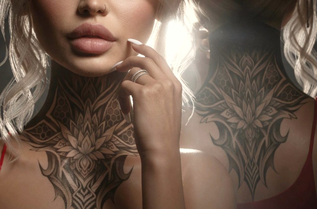 Venus Anima EVOX Neck Tattoo