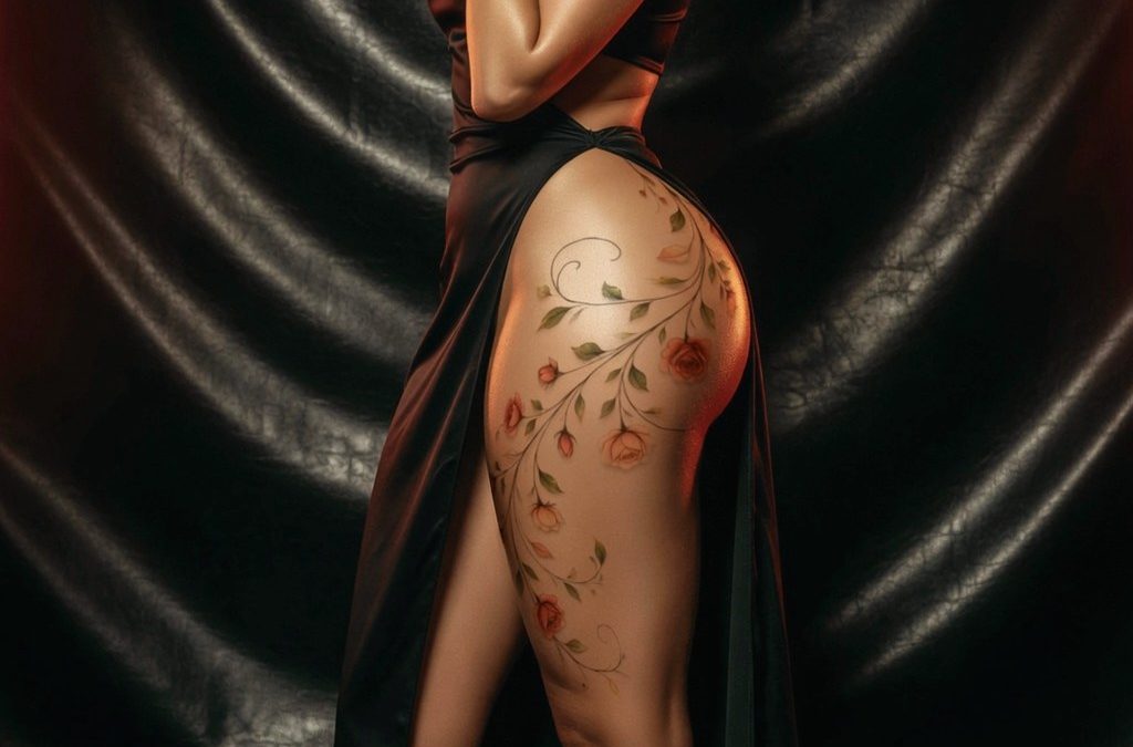 Venus Vite Del Desiderio Thigh Tattoo