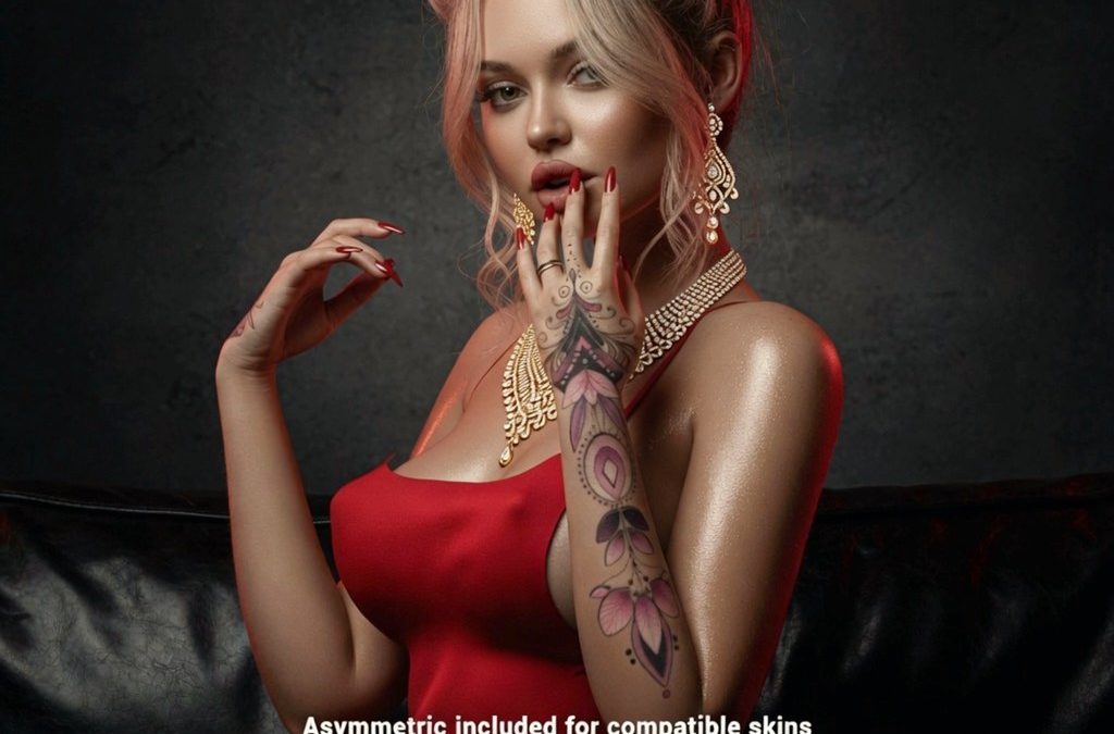 Venus Fiore Incantato Hand Tattoo