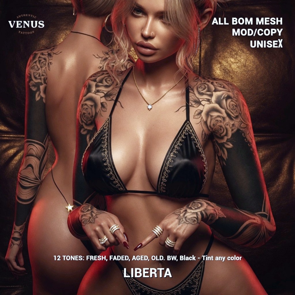 LIBERTA – Venus Tattoos