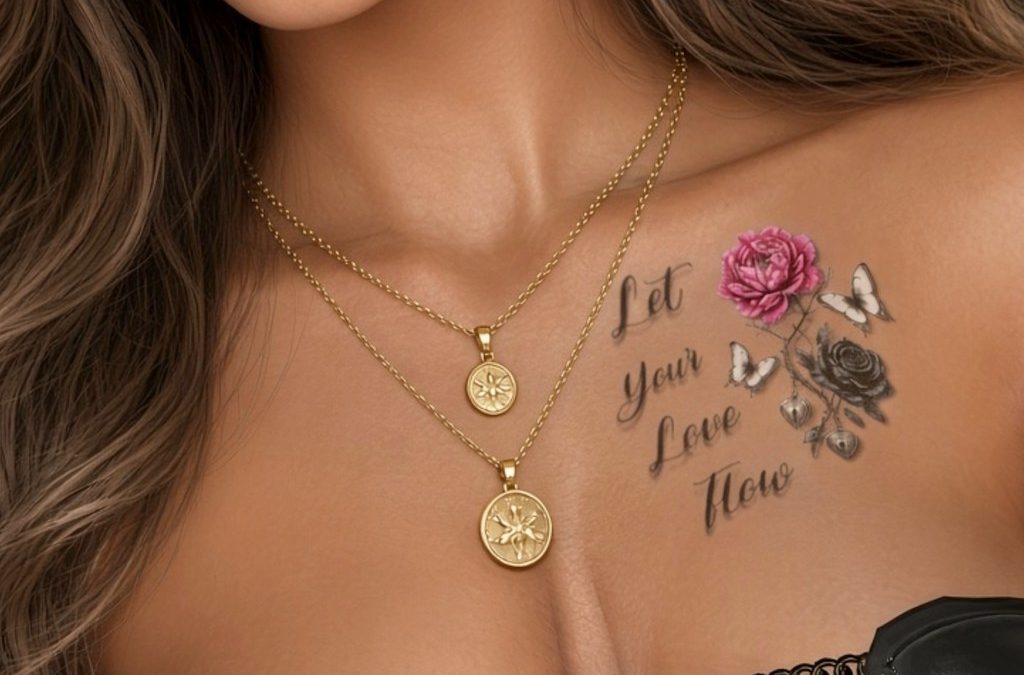 Venus FA SCORRERE IL TUO AMORE Boob Tattoo