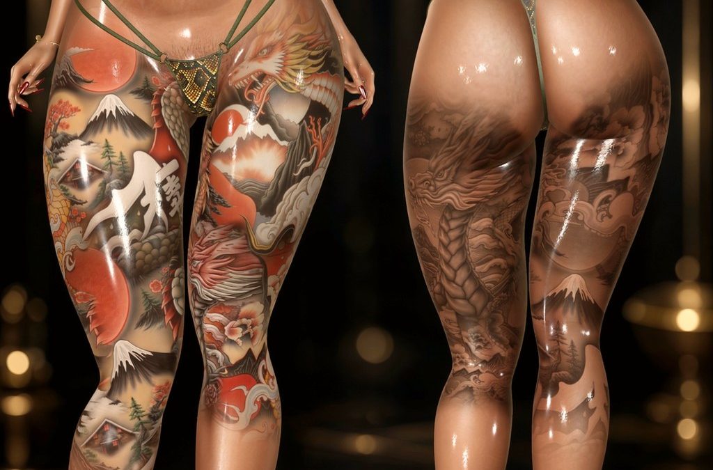 Venus SENSAZIONE Leg Tattoos
